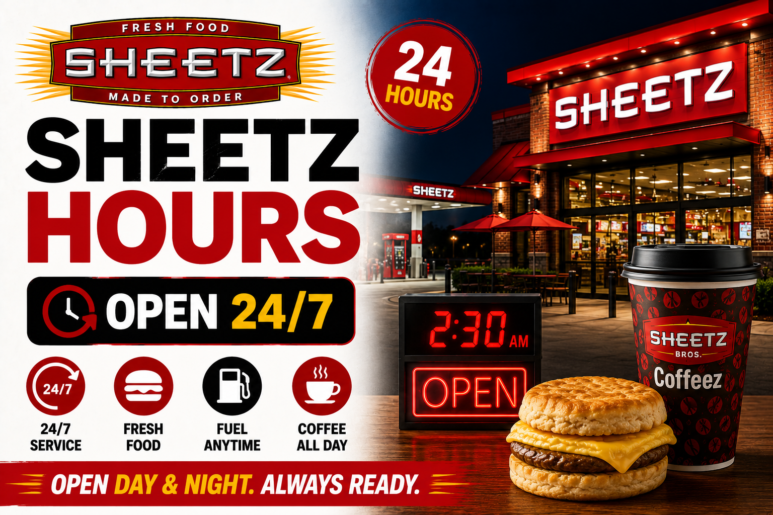 Sheetz Hours