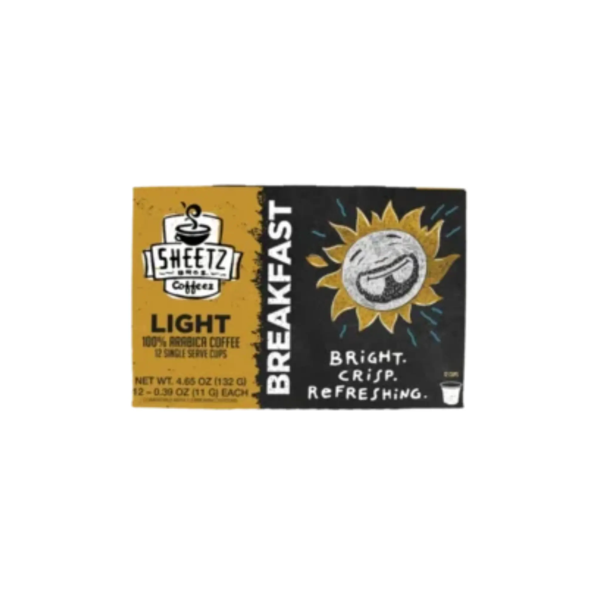 Sheetz Breakfast Light Roast 12 Single Serve Cups